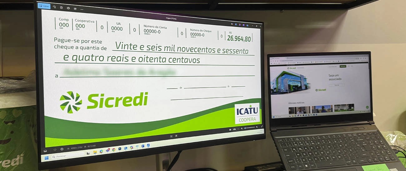 SICREDI ARAXINGU TEM MAIS UM COMTEMPLADO NO SORTEIO DO SEGURO DE VIDA