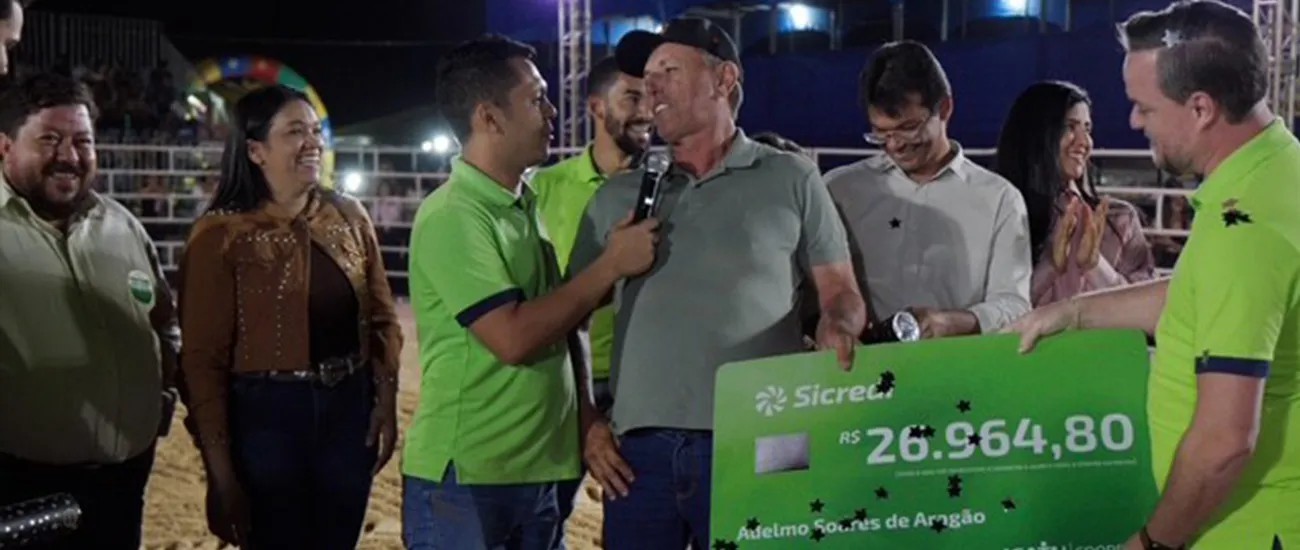 ASSOCIADO DE SÃO JOSÉ DO XINGU/MT É PREMIADO COM R$ 26.964,80 EM SORTEIO DO SEGURO DE VIDA SICREDI