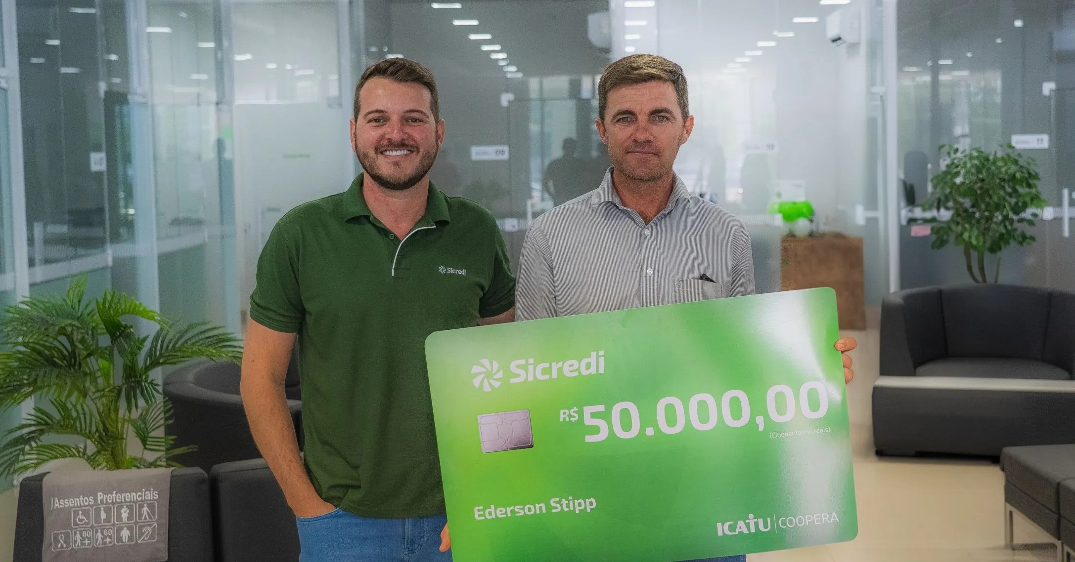 MORADORES DE GAÚCHA DO NORTE E ALTO BOA VISTA SÃO COMTEMPLADOS COM PRÊMIO DE R$ 50 MIL